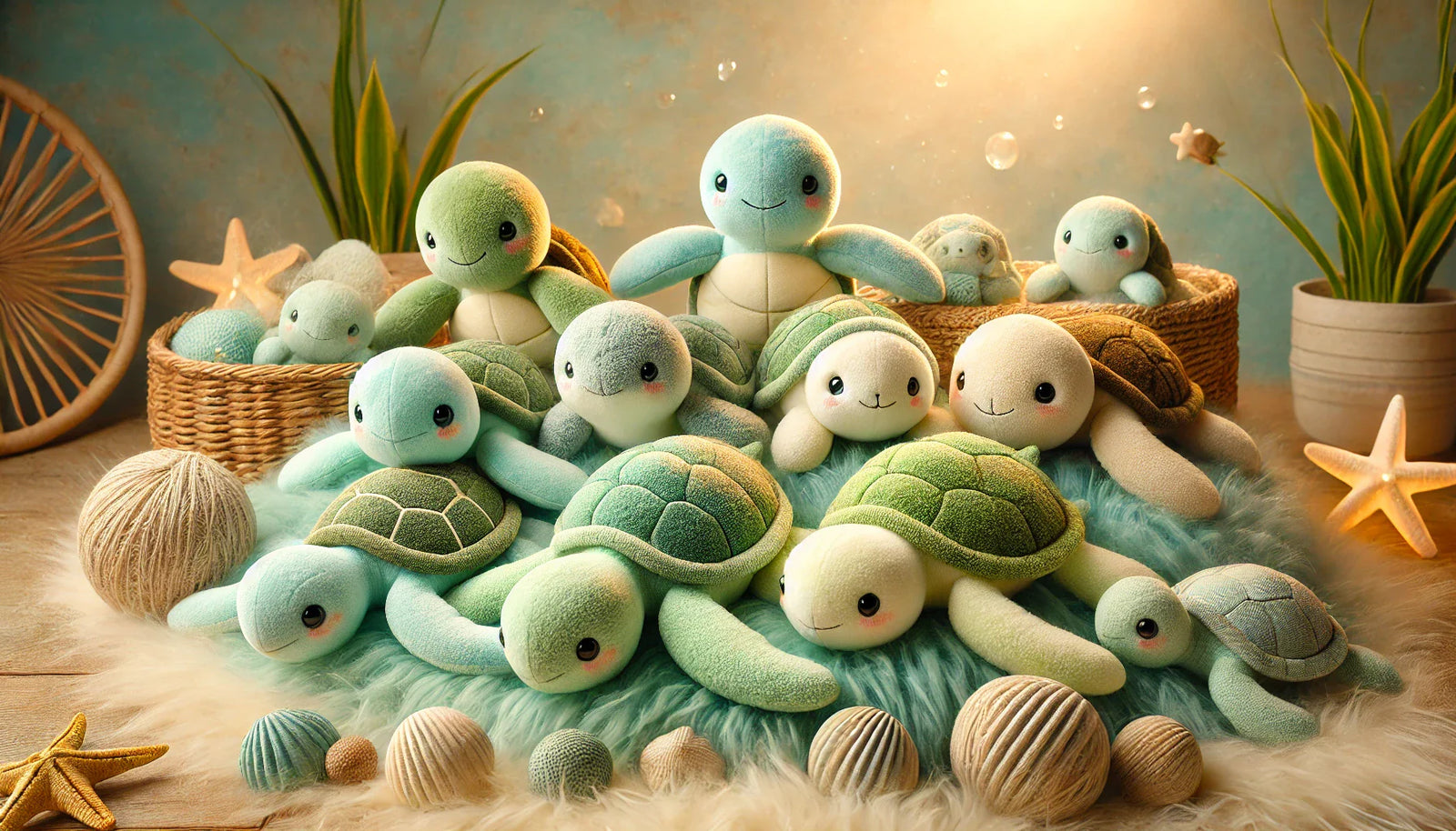 Stuffed Turtles đą