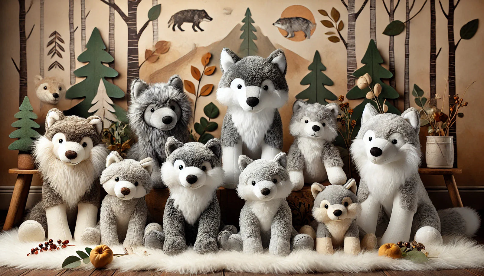 Stuffed Wolves đș