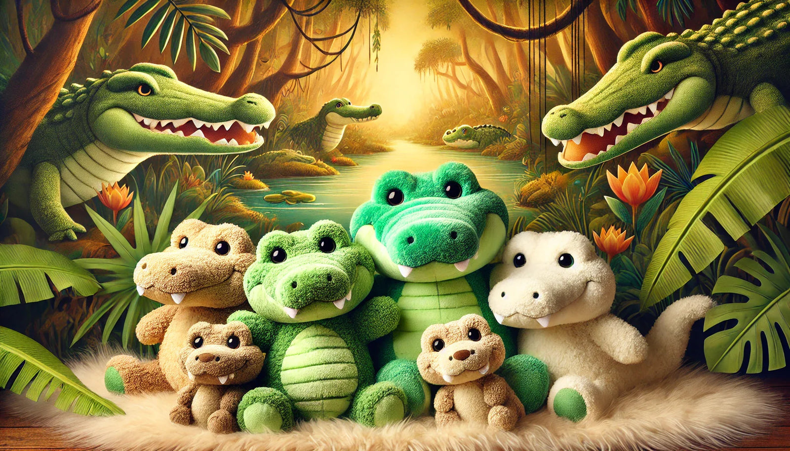 Stuffed Crocodiles 🐊