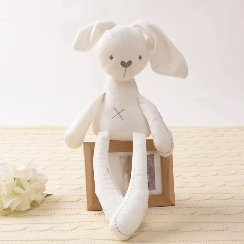 Cute Cartoon Plush Cloth Rabbit Doll Kids Toys Birthday Gift Baby Stroller Sleeping Partners Crib Tent Decor Ornaments